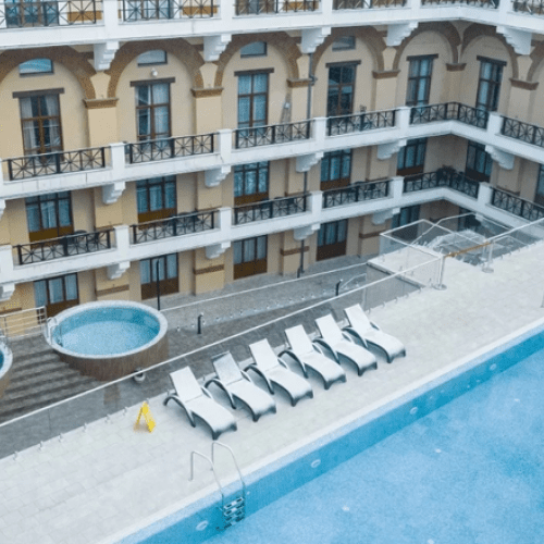 Отель "Новотель Резорт и спа Красная Поляна" / "Novotel Resort and spa Krasnaya Polyana"