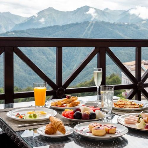 Отель "Новотель Резорт и спа Красная Поляна" / "Novotel Resort and spa Krasnaya Polyana"